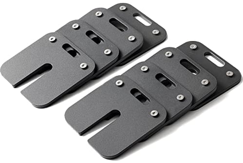 Eisenlink 8 Pieces 2kg Additional Weight Discs Weight Discs for Square Dumbbells 20kg 36kg (8 x 2kg)