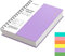 EMSHOI Taccuino A5 a righe, 300 pagine/150 fogli, quaderno a spirale con rilegatura a spirale, carta spessa 100 g/m², copertina rigida impermeabile, diario per scrittura per donne e uomini, lavoro,