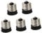 Baluue 5Pièces Adaptateur vers Convertisseur de Douille Lampe Pratique pour Ampoules LED et