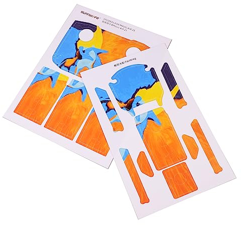 TOYANDONA 1 Satz Luft 2s Aufkleber Ruko-fernbedienung Aufkleber Mit Drohnenschale Iaff-aufkleber Aufkleber Für Drohnen-controller Aufkleber Für Drohnenkörper Dekor Pvc Film Batterie