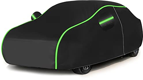 Autoabdeckung Wasserdicht für Mini Cooper, AI HUI Autoabdeckung 100% Wasserdicht, Autoabdeckung Wasserdicht Atmungsaktiv Vollgarage Abdeckplane Wasserdicht