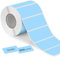 ilauke 1000 Stück Etiketten Selbstklebend, 89 mm x 36 mm 1 Rollen Haushaltsetiketten blanko auf Rolle Thermotransfer-Etiketten Klebeetiketten Klein für Gefrierdosen Drucker Name Adressetiketten, Blau