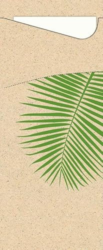 500 Serviettentaschen/Bestecktaschen Duni Sacchetto® Tissue 8,5 x 19 cm Leaf