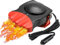 Leaflai Tragbare Autoheizung, Heizung Auto Heizlüfter, 12V schnelle Heizung Defroster 150W Autoheizung mit Zigarettenanzünder, 2 in1 schnelle Heizung & Kühlung Fan