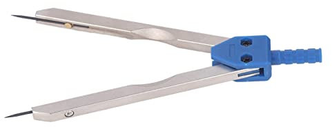 EKG-Messschieber, 0-2,4-Zoll-Linealzirkel aus Edelstahl für die Krankenpflege, Leichtes und Kompaktes EKG-Messgerät (ZJchaoabv9toumgq-12)