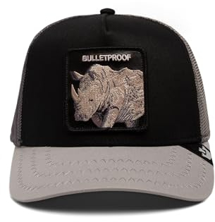 Goorin Bros. Trucker Cap Tri Bulletproof Schwarz Grau, Size:OneSize