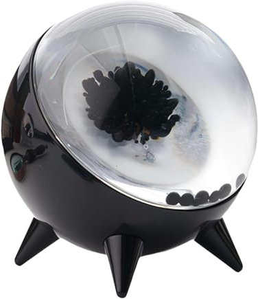 Ferrofluid Sound Visualizer, Tanzender Lautsprecher Mit Musikrhythmus, Theremin, Anzeigelampe, Magnet-Flüssigkeitsspielzeug, Desktop-Geschenke Für Festivals, Geburtstag