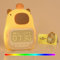 Capybara Wecker mit Nachtlicht für Kinder, 7 RGB-Farben Süße Wecker für Schlafzimmer, Ok to Wake Wecker, Silikon Tier Tischlampe für Teenager-Mädchen und Jungen