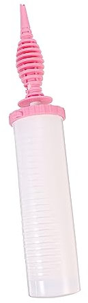 MOBUTOFU 1pc Inflator Manual Balloon Air Pump Car Pump for Tires Handheld Balloon Air Balloons up Helium Car Accesories Mini Air Pump Kit Balloon Pump Portable Air Pump Pink