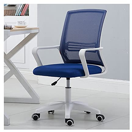 Drehstuhl für Heimbüro, mit verstellbarer Netz-Rückenlehne und gepolstertem Sitz