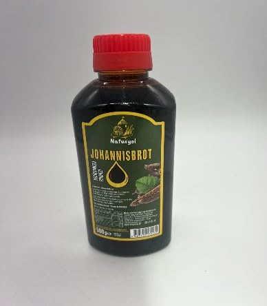 Naturyol 100% Reiner Johannisbrot Sirup – Keci Boynuzu Pekmezi – Vegan – Glutenfrei – Ohne Zusatzstoffe & Konservierungsstoffe – Natürlich & Zuckerfrei (500g, Johannisbrot)