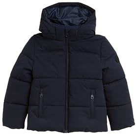 TOM TAILOR Jungen 1047835 Kinder Puffer-Jacke mit abnehmbarer Kapuze