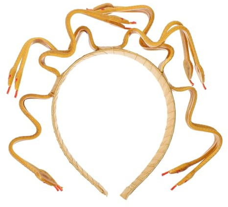 GALPADA Serre-tête Serpent Méduse Pour Cosplay Et Fêtes Accessoire Décoratif Adaptée