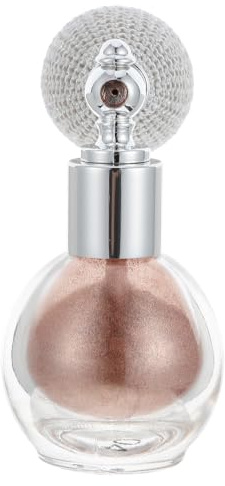 Highlighter Glanzspray Sprühflasche aus Kunststoff und Glas | Sprühgerät für Puder, Einfach zu Bedienen, Weiß, für Hochzeit und Geburtstagsparty, für Frauen