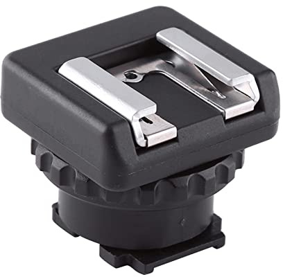HWGING Hochleistungs-Standard-Blitzschuh-Adapter-Konverter für Multi-Interface-DV-Camcorder