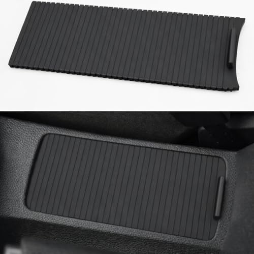 Couvercle coulissant flexible pour console centrale Golf 5-6-Scirocc@-Jett@ MK5 MK6-E@S/rideau 1K0862531A 5KD862531 1K0862531 ABS/Housse de rangement toutes ses variantes