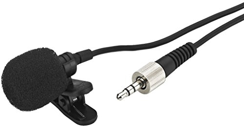 Monacor 235450 ECM-821LT Elektret-Krawattenmikrofon