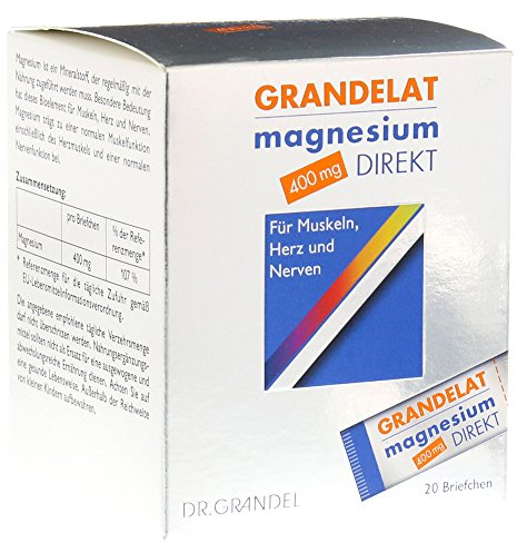 Magnesium Direkt 400 Mg Grandelat Pulver 20 St