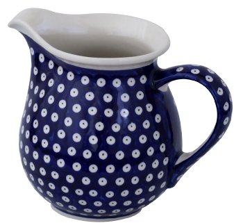 Bunzlauer Keramik Milchkanne/Saftkanne 1,6 Liter, Ø21.5cm, H=18.0cm im Dekor 42