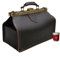 Arzttasche, Doktortasche, rangerbraunes Bio Leder, Made in Germany, mit Lederpflege