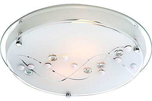 Isolicht Deckenleuchte BALLERINA 1 DL Metall weiß, chrom, 2xE27 ILLU