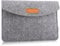 MoKo 9-11 Filz Tablet Hülle, Filz Tasche Kompatibel mit iPad air 5 10,9 2022/iPad Air 4 10,9/iPad Pro 11 2021/iPad 9/8 10,2/Galaxy S8 11/iPadAir 3 10,5/Pro 10,5/Pro 11/iPad 9,7, Hell Grau