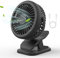 Handheld USB Desktop Kids Buggy Clip on Fan Pram Stroller 360 Degree No Dead Angle Rotation Mini Hand Held For 2-6 Hours Supper Long Supply((Black)