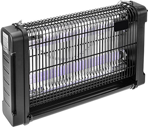 PrimeMatik - Matamoscas y Mosquitos eléctrico Lámpara Mata Insectos voladores y Moscas 20 W