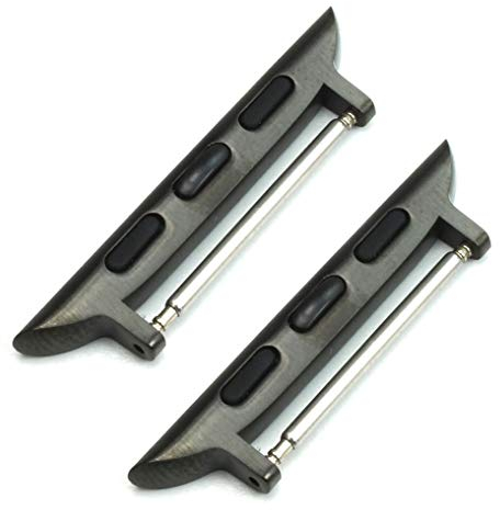 Sulla Connector kompatibel mit Apple Iwatch Series 4, 5, 6, 7, 8 40mm Schwarz