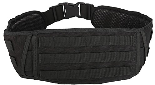 Bnineteenteam Ceinture de Tactique, Ceinture rembourrée à la Taille Molle avec des Sangles réglables pour la Chasse au tir, au Paintball Ceinturon Tactique