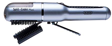 Split Ender Mini Tondeuse à Cheveux Fourchus sans fil pour pointes fourchues sèches, abîmées et cassantes argent