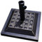 COSTWAY Base per Ombrellone, per Pali da 38-48mm, Base Ombrellone in Resina, 12KG, 44 x 44 x 33 cm, Nero