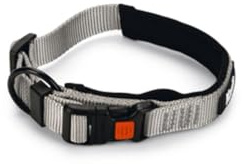 Karlie Art Sportiv Premium, Hundehalsbänder, Nylon, Grau, 35-40x2 cm