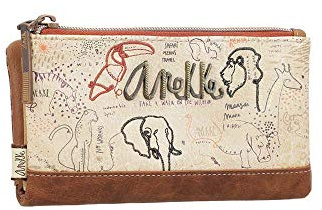Anekke - Geldbörse, mittelgroß, weich, für Damen Kenia