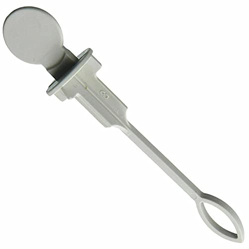Aspares Universal Plastic Fridge Freezer Defrost Cleaning Hand Drain Hole Plunger