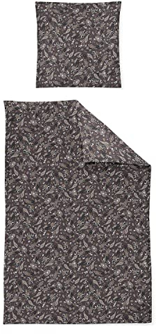 Irisette Mako-Satin Bettwäsche Set Sky 8420 Beere 135 x 200 cm + 1 x Kissenbezug 80 x 80 cm
