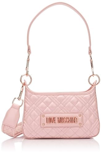Love Moschino BORSA A SPALLA Donna, Rosa, Taglia unica