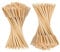 Bamboo Skewers 8 Inch, 200 PCS Cocktail Skewers, Wooden Skewers for Appetizers，BBQ，Fruit Kabobs，Sandwich，Drink.