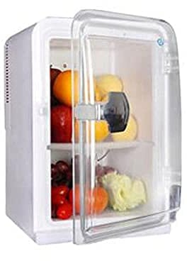 15L Mini Fridge Cooler & Warmer | AC+DC Power - 12v | Compact, Portable And Quiet, For Home, Bedroom, Car, Holiday, Food Drinks Makeup