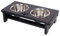 Raised Dog Bowls For Small Dogs, Dog Bowls With Stand, Raised Dog Feeder With 2 Stainless Steel Bowls By Nothing Burger