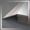 MKEING Türleisten Übergangsschiene Boden Übergangsleiste Aluminium Übergangsprofil Für Holzböden Türschwelle Höhenausgleich 20mm 40mm (Color : 1 * 90cm, Size : H 20mm(4/5in))