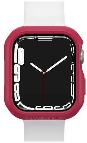OtterBox All Day Bumper per Apple Watch Series 9/8/7-45mm, antichock e cadute, sottile e protettivo per schermo e bordi dell' Apple Watch, Rosso