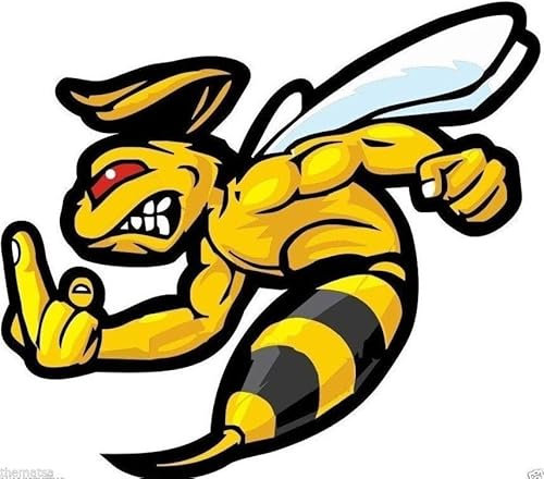 WildeBabsKLBT 11cm Hochwertiger Auto-Aufkleber Sticker Decal Autoaufkleber Aufkleber-Folie Wetterfest Super Bee Middle Finger Mittefinger FCK U You F1231