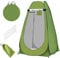 Crystals Pop Up Toilet Tents for Camping, Pop Up Changing Tent for Shower, Privacy Tent Portable Changing Room for Outdoor Adventures, Hiking, Fishing, Beach or Picnic (Green)