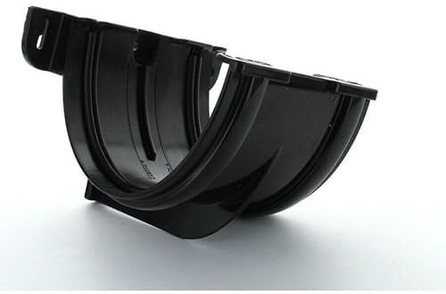 Marley Deepflow RUD10 Deep Style Gutter Union Bracket Joiner Connector Black