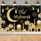 SANLIUSANJIU Ramadan Dekoration Banner Ramadan Kareem Hintergrund, Eid Mubarak Hintergrund Banner, Muslim islamische Deko Extra Große Ramadan Kareem Banner Eid Mubarak Hintergrund Deko