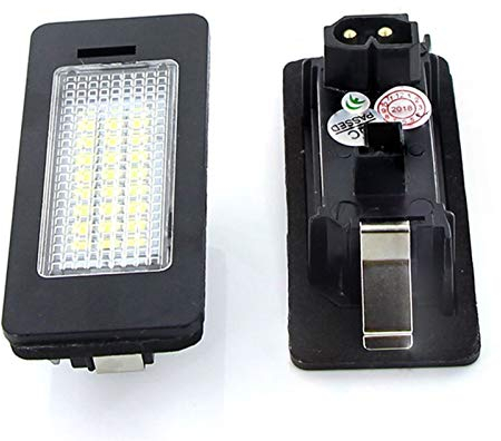 Kennzeichenbeleuchtung,Kennzeichenleuchte 2 STÜCKE Number Teller für BMW Number Kennzeichen Licht Lampe Weiß Für BMW E39 M5 E70 E71 X5 x6 M5 E90 E92 E93 M3