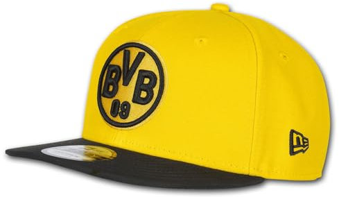 New Era BVB 1909 Borussia Dortmund Gelb Schwarz Verstellbare 9Fifty Snapback Cap - M - L