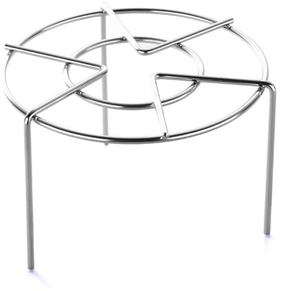ANKROYU Rejilla para cocinar al vapor de acero inoxidable, rejilla para cocinar redonda, rejilla para cocinar al vapor para olla a presión, rejilla para enfriar redonda resistente