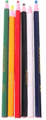 6 Colors Markers For Metal Glass Fabric China Graph Off Grease Wax Pencil